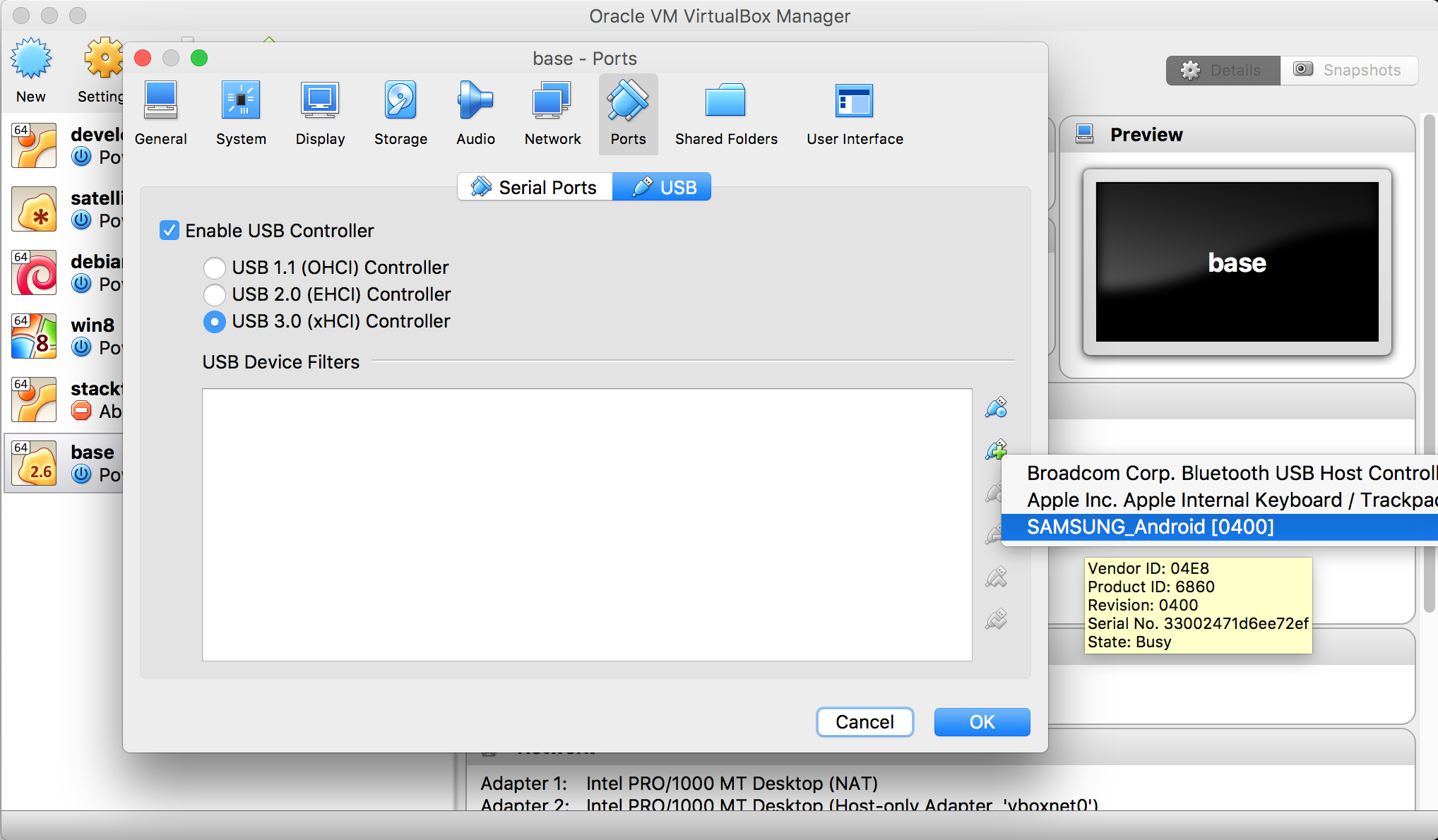 android usb driver for mac os x